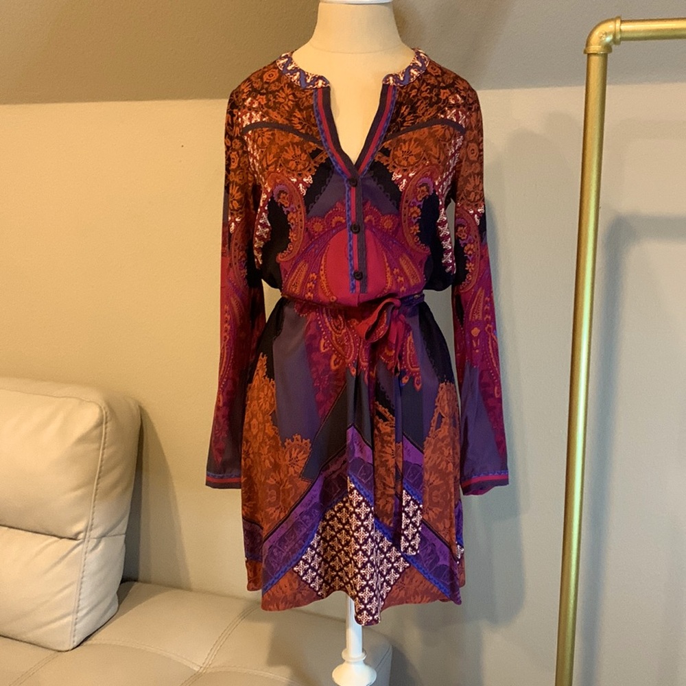 Hale Bob silk dress